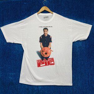 American Pie “It Feels Like Warm Apple Pie” Graphic T-Shirt Size XL